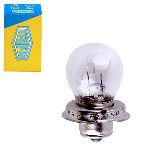 Лампа автомобільна Лампа для мотоциклів 6V 15W P 26s (00401)