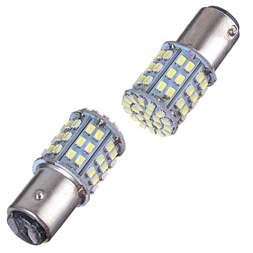Лампа диодная S25 1157-1206-64SMD 2 контакта 60472 (1157-1206-64MD 1)