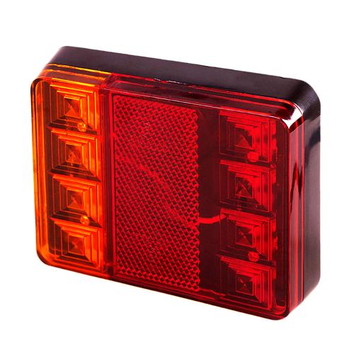 Фонарь задний BL-64908 8LED/12V/120х95х23mm/2шт (BL-64908)