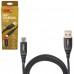 Кабель VOIN CC-4202C BK USB - Type C 3А, 2m, black (быстрая зарядка/передача данных) (CC-4202C BK)