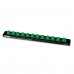 Держатель планка магнитная для головок 3/8"*280*12PCS TOPTUL PBKB3B2612