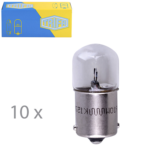 Лампа автомобильная Сферичная лампа Trifa 6V R10W BA 15s (00305)