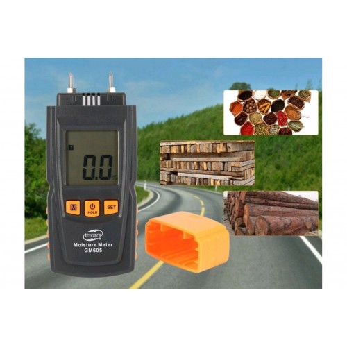 Влагомер древесины 0-41% (28 пород, 4 типа) BENETECH GM605