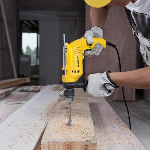 Дрель сетевая ударная 600 Вт; STANLEY SDH600