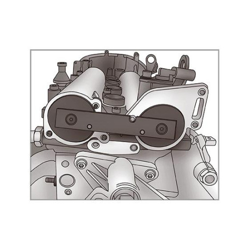 Набір для регулювання фаз газорозподілу двигунів VAG 1.4 TSI / 1.4 TFSI / 1.4–1.6 FSI, 4 од. TOPTUL JGAI0403