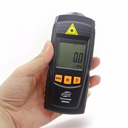 Тахометр бесконтактный (2,5-99999 об/мин) BENETECH GM8905