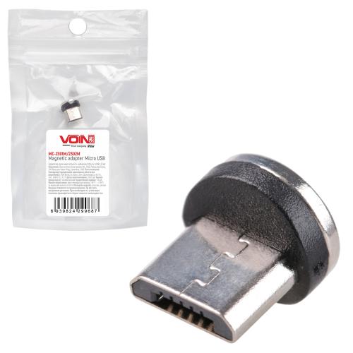 Адаптер для магнитного кабеля VOIN 2301M/2302M, Micro USB, 2,4А (MC-2301M/2302M)