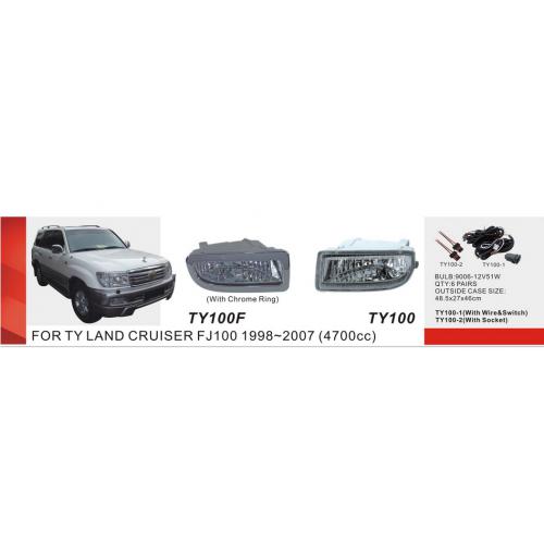 Фары доп.модель Toyota LC  FJ100 1998-2007/TY-100-2/9006-12V51W (TY-100-2)