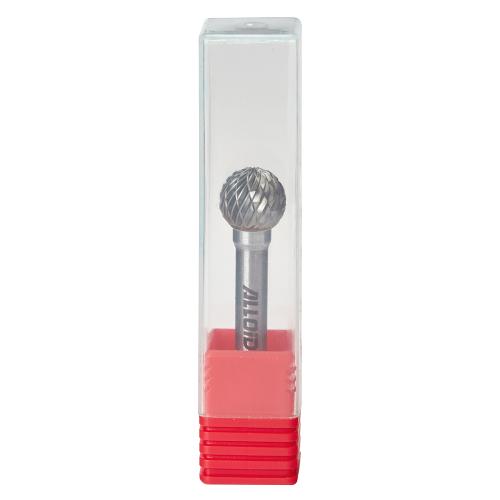 Борфреза твердосплавная по металлу Alloid Pro , тип D, D-12мм, d-6мм, L-56мм