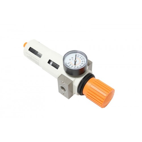 Фильтр-регулятор с манометром"Profi" 3/8"( 2000 л/мин,16ba, 5мк) RKFC RF-702438