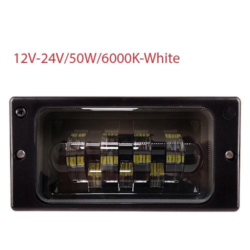 Фары LED доп.модель LADA/2110-14/LD-519 L3-W/12-24V/50W/7LED-6000K (LD-519 L3-W-LED)