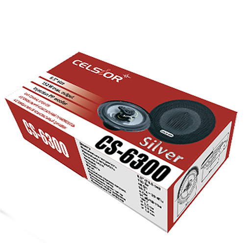 Celsior CS-6300 трехполосные динамики. Серия "Silver" 6,5” (16,5см) (Celsior CS-6300)