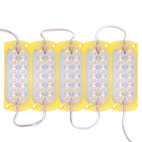 Лента Модуль 2835 Yellow (12 led 12V) 51368 (AG-MZ-2835-12-12 Y)