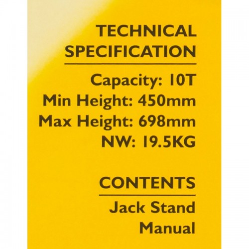 Подставка ремонтная 10т JCB Tools JCB-TZ100001