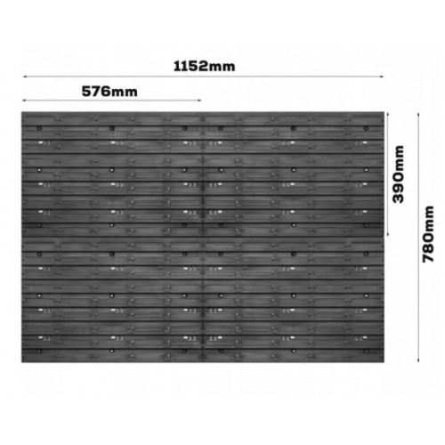 Панель для инструментов Kistenberg 115*78 см + 34 контейнера KS-SET25F