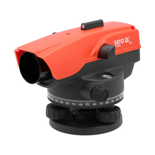 Нівелір оптичний авто-налаштуванням YATO об`єктив Ø= 38мм, кратніс- 32Х, радіус дії- 1-55м, точніс- 1мм/30м YT-30550