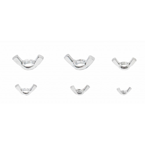 Набор гаек барашек M4, M5, M6, M8, M10/150 шт. ASTA A-TC548