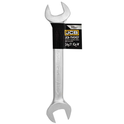 Ключ рожковый 24х27 мм. JCB Tools JCB-7542427