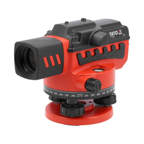 Нівелір оптичний авто-налаш YATO об`єктив Ø= 38мм, кратніс- 32Х, раді дії- 0,5-50 м, точніс- 1мм/30м