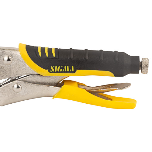 Клещи зажимные универсальные полукруглые 180 мм CrV SIGMA 4340251