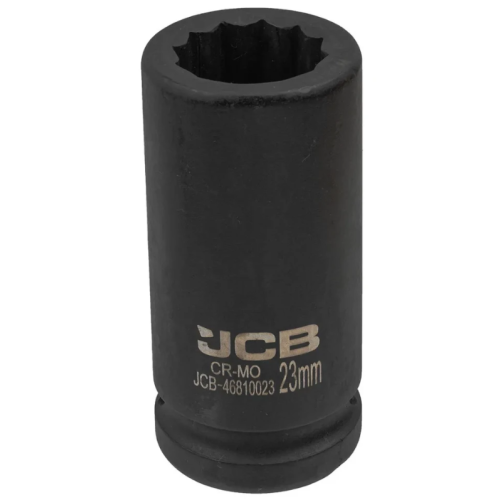 Головка торцевая ударная глубокая 3/4" 23 мм (12-гранная) JCB Tools JCB-46810023
