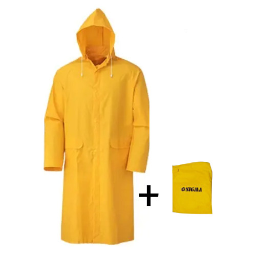 Плащ от дождя Storm XL желтый SIGMA (9461391)