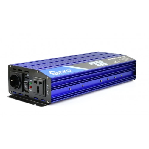 Преобразователь напряжения SINUS 12В/230В 2000/4000Вт GEKO G17016
