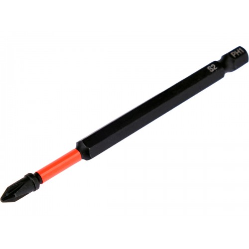 Бита ударная YATO PH1 × 100 мм, шестигранный хвостовик 1/4" YT-78060