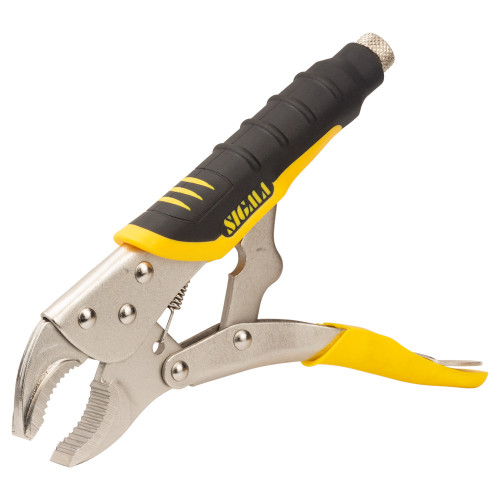 Клещи зажимные универсальные полукруглые 250 мм CrV SIGMA 4340271