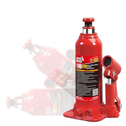 Домкрат гидравлический бутылочный 10 т TORIN TH91004C (горизонтальная работа)