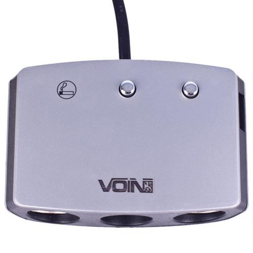 Разветвитель прикуривателя VOIN 3 выхода + 1USB 2400 mA 12/24V SC-3005 провод (SC-3005)