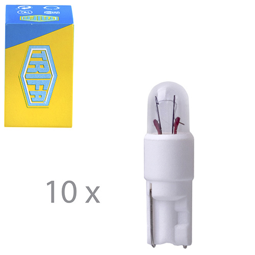 Лампа автомобильная с клиновидним цоколем Trifa 24V 1W W 2x4,6d (02714)