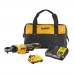 Гайковерт кутовий - тріскачка акумуляторний безщітковий 3/8”, 81 Нм; DeWALT DCF503D1