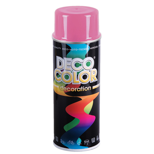 Deco Color Фарба аероз. 400ml Decoration/рожевий (RAL4003/720057)