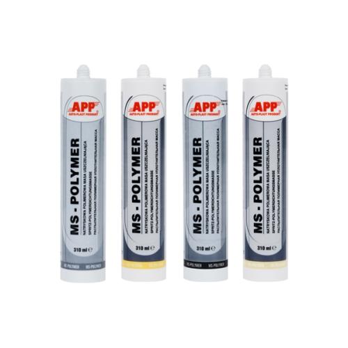 APP Герметик полимерный MS Polymer катридж, серый 310 ml (040403)