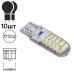 Лампа PULSO/габаритная/LED T10/W2.1x9.5d/W5W/24SMD-3014 static/24v/0.5w/320lm White (LP-243261)