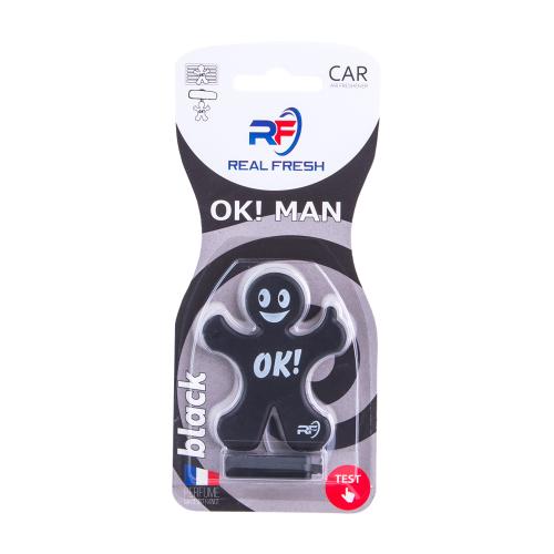Освіжувач повітря  REAL FRESH OK ! MAN  Black (5229)