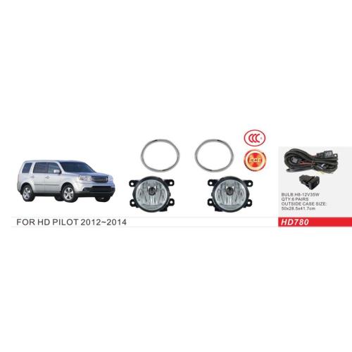 Фары доп.модель Honda Pilot/2011-15/HD-780/H8-12V35W/эл.проводка (HD-780)