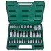 Набор торцевых головок ТОRX 1/2",3/8",1/4" внутренний и наружный 34предм. HANS (9634Т)