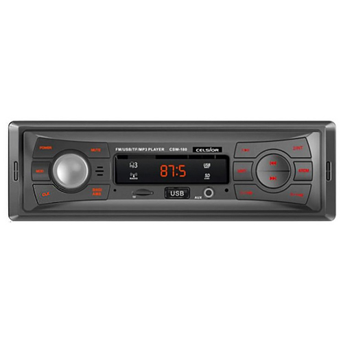 Бездисковый MP3/SD/USB/FM проигрыватель Celsior CSW-180R Bluetooth (Celsior CSW-180R)