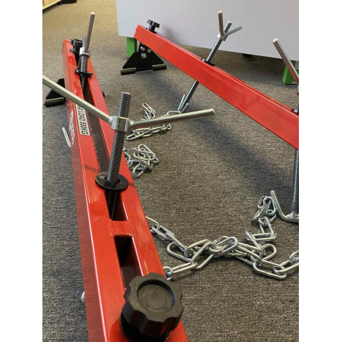 Траверса для вывешивания двигателя с двумя захватами 500 кг, L-1500 мм (KhZSO) TRV0500