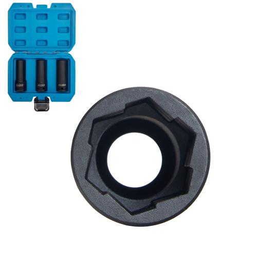 Набор ударных головок для поврежденных граней 1/2" (17 /19 /21 мм) NUG-2503 Alloid