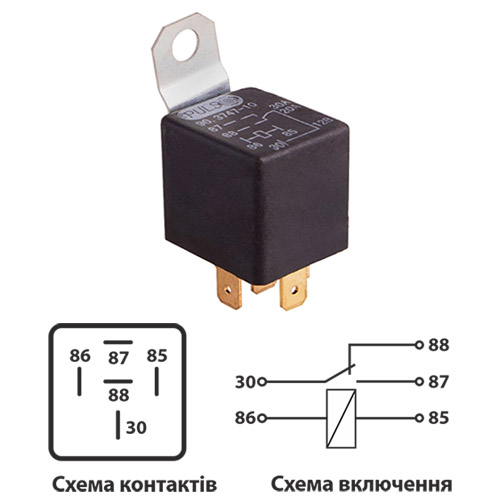 Реле 30/20A Pulso 5-конт. (90.3747-10)