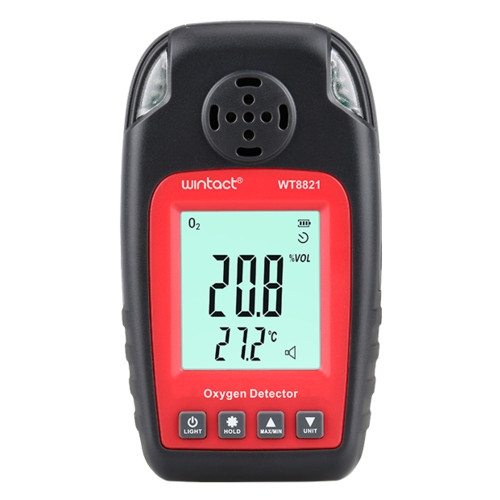 Датчик концентрации кислорода O2 + термометр (0-25% VOL, 0-50°C) WINTACT WT8821