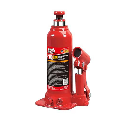 Домкрат гідравлічний пляшковий 10 т TORIN TH91004C (горизонтальна робота)