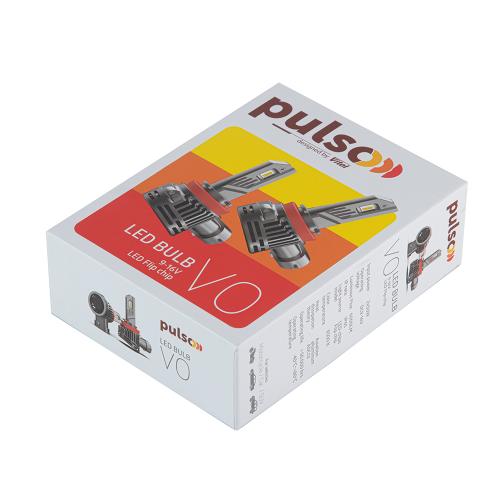 Лампы PULSO VO-H7/LED-chips Flip chip/9-16V/2*50W/6000Lm/6500K (VO-H7)