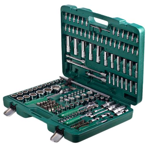 HANS. Набор инструмента 177 предметов 1/4", 3/8",1/2" (ТК-177V/ТК-177) (ТК-177V/TK-177)