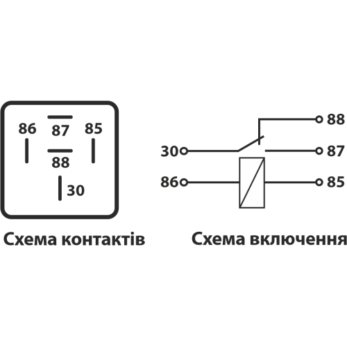 Реле 30/20A Pulso 5-конт. (90.3747-10)