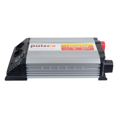 Преобраз. напряжения PULSO/ISU-1500/12V-220V/1500W/USB-5VDC2.0A/син.волна/клеммы (ISU-1500)