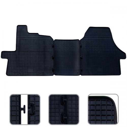 Килими "P/A" FIAT Ducato 06-/CITROEN Jumper 06-/PEUGEOT Boxer 06- (CLASIC) кт_3шт (25666)